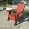Highwood Usa Modern Adirondack Chair Outdoor Furniture for Patio, Backyard, Garden AD-CHRAD01-RED - alternate 2